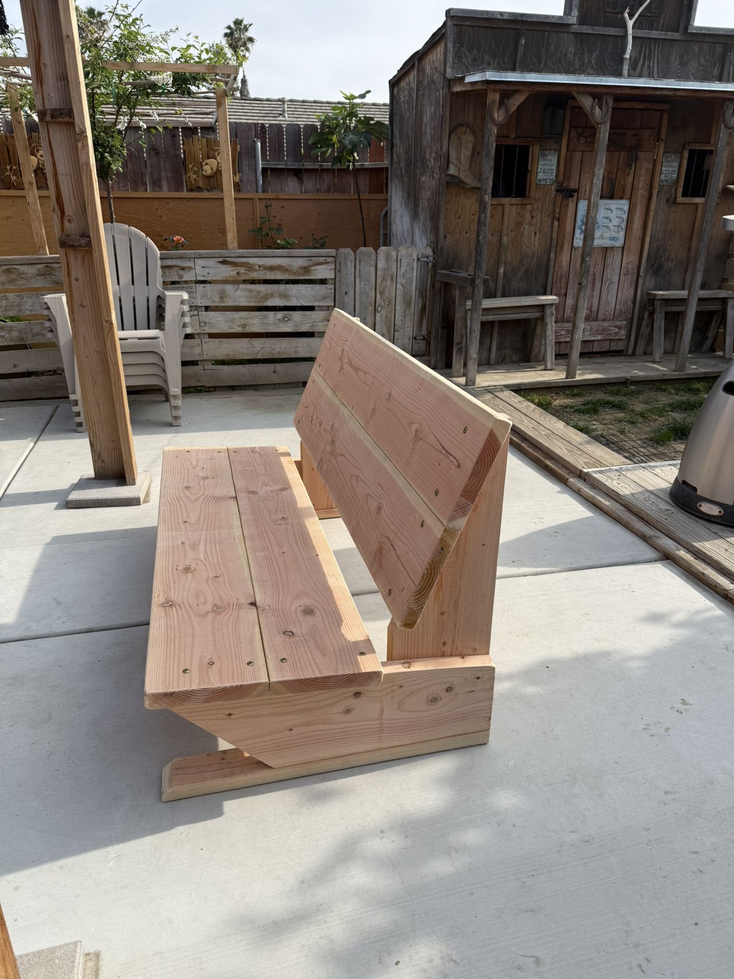 Wooden Bench