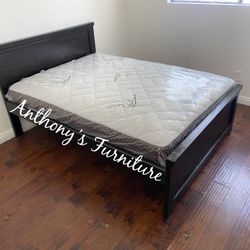 Full Bed & Bamboo Mattress 