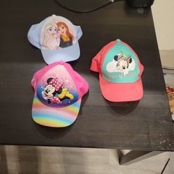 Assorted Toddler Disney Hats 