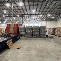 Made In USA Teardrop Pallet Racks Wire Decks 42”x46” 