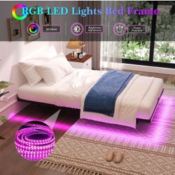 QUEEN 1 or FULL 9” FLOATING BED FRAME📣DOES NOT INCLUDE MATTRESS📣CROSSROADS 👇