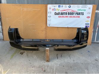 2014 2015 2016 2017 2018 2019 2020 2021 2022 2023 2024 TOYOTA 4Runner 4 runner rear back bumper cover used original OEM BLACK COLOR