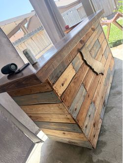 Wooden bar