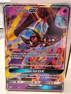 Lunala GX Pokémon Jumbo Card 66/149 Holo