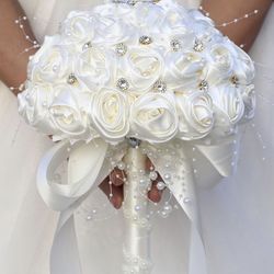 White & Royal Blue Ramos/bouquets