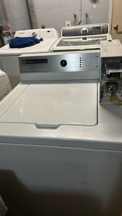 Coins Maytag washer