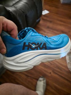 Hoka Running Sneaker in Blue no insole