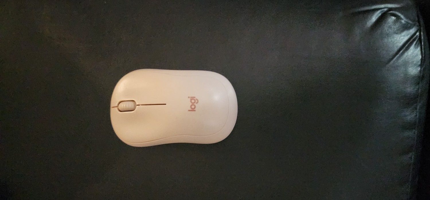 Logitech SilentTouch Wireless Mouse - Rose Pink