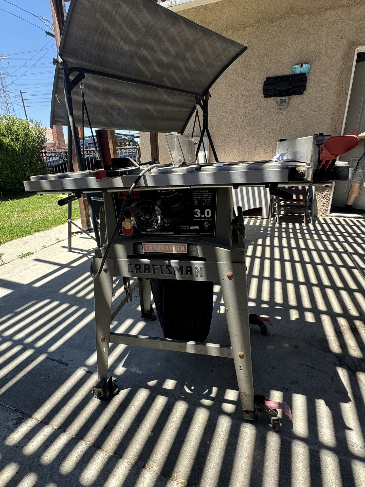 Craftsman Saw Table