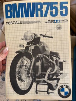 BMW R75 1:6 scale vintage tamiya
