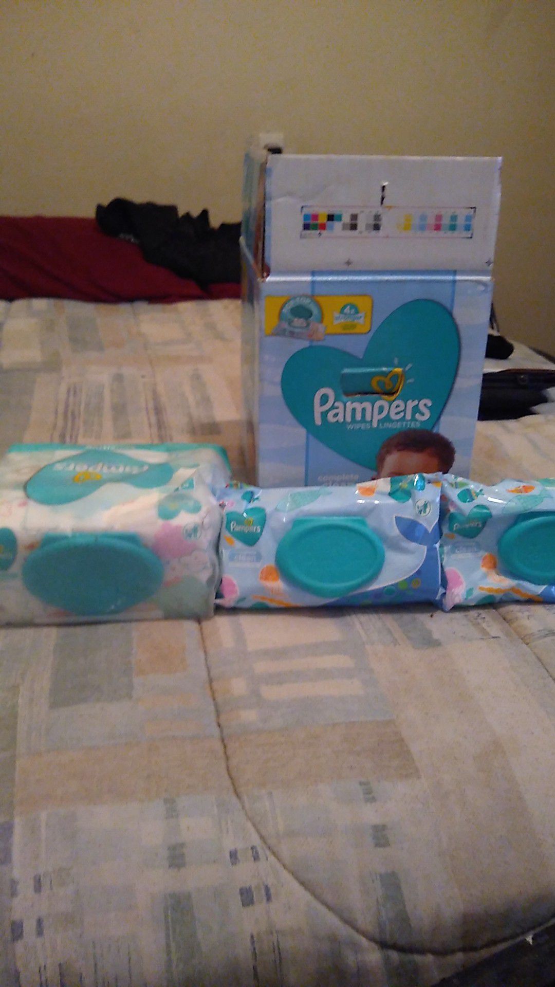 WIPES, made by pamper company