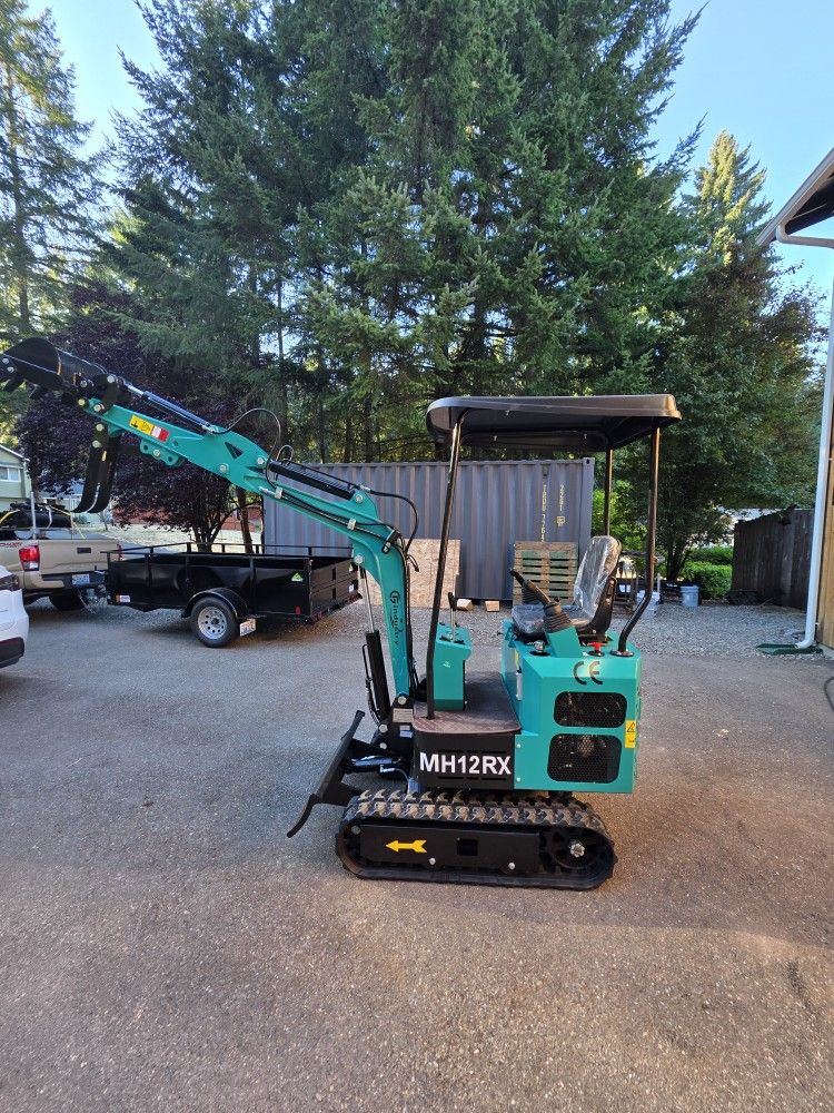 Brand New 1-ton CFG Industrial MH 12 RX Mini Excavator With Upgraded Pilot Control