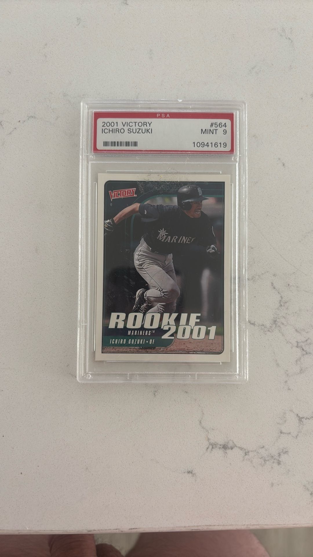 2001 Victory Ichiro Rookie PSA 9
