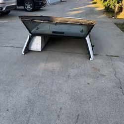 ARE V Serie Toyota Tacoma Long Bed White Side Windors 