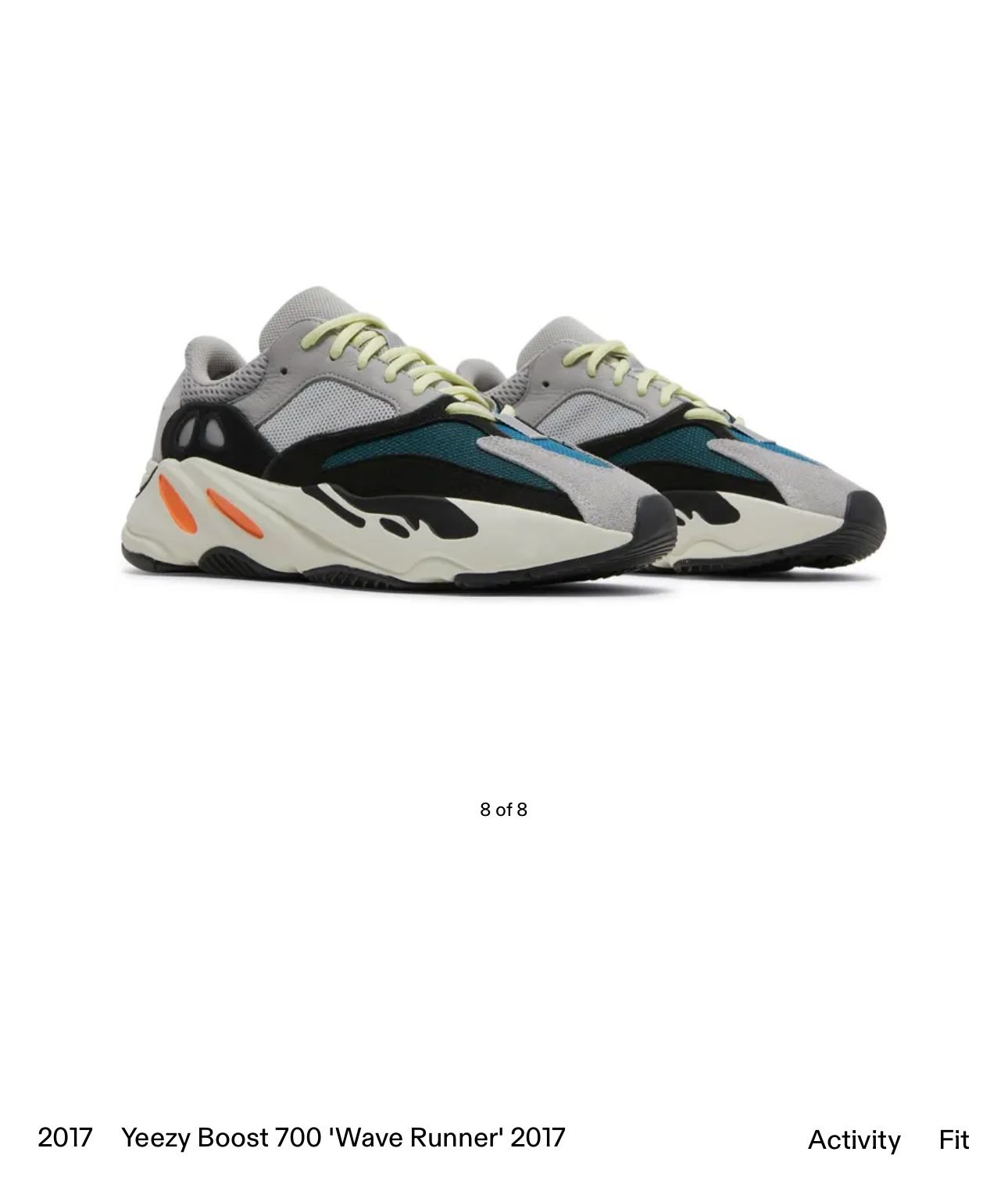 Yeezy Boost 700 Size 8.5 Men 