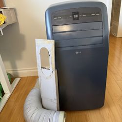 12,000 BTU LG 115-Volt Portable AC w/ Dehumidifier Function
