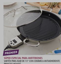 Sarten para asar de 13" Electrico PH