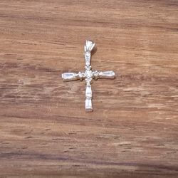 Silver 925 Cross Pendant 