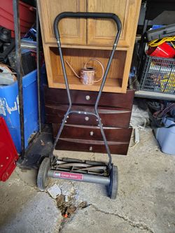 Reel push mower