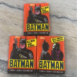 Batman Topps Packs