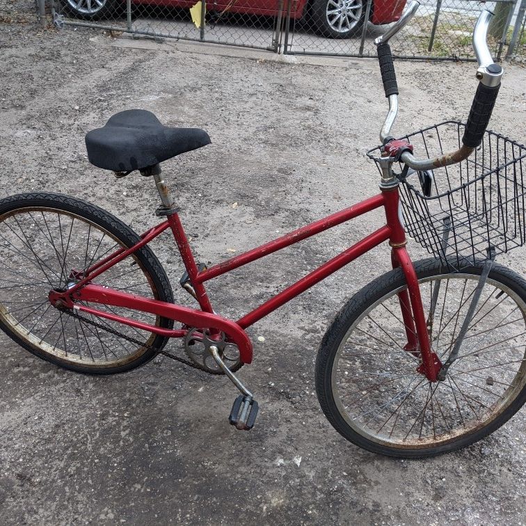 Original 1970s Schwinn Cruiser Bike Needs Cosmetic Paint Work All Original