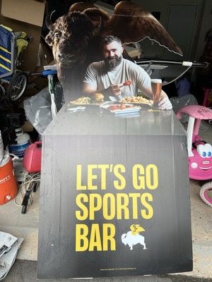 Jason Kelce BWW Promotional Cutout