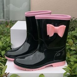 Rain boots For Kids Girls Sizes 11,12,13,1,2,3,4