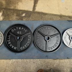 Olympic Weight Set 140 Lbs