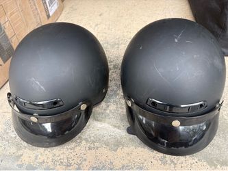 HJC CL-2 CL2 pair of Motorcycle helmets his hers Small Medium