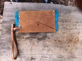 HANDMADE LEATHER CLUTCH 