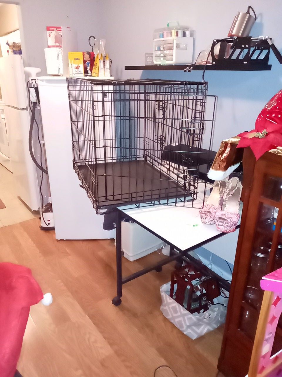 Large dog cage