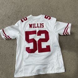 49er Willis NFL Jersey 