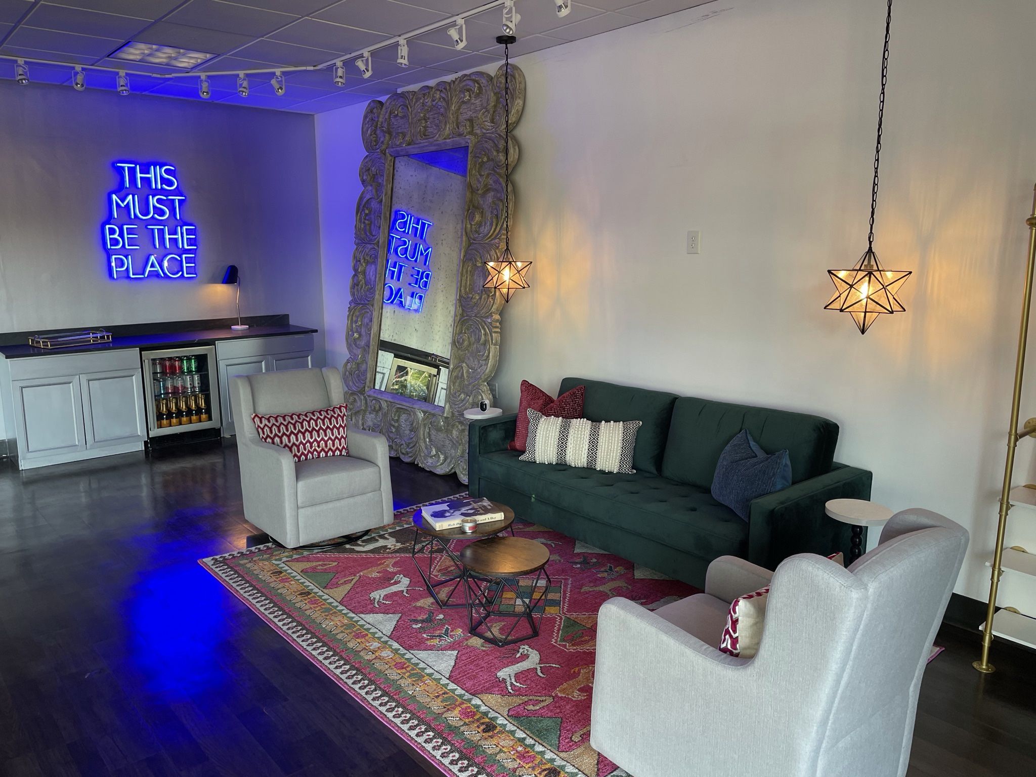 2) Carter's by DaVinci Adrian Swivel Glider with Storage Ottoman