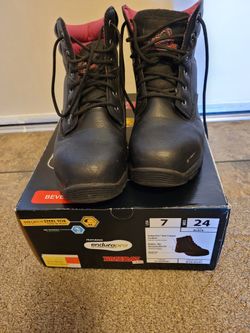 Brahma Steel Toe Boots-Womens 7