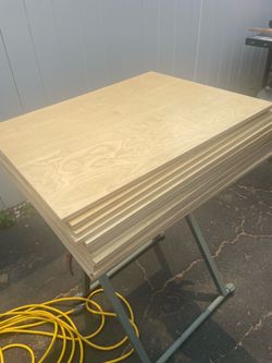 1/2 “ finished plywood