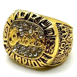 1983 Baltimore Orioles World Series Championship Ring 