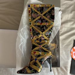 multi bling AZALEA WANG boot