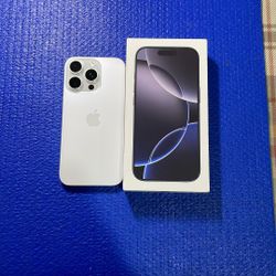 Iphone 16pro 256gb White Color Unlocked
