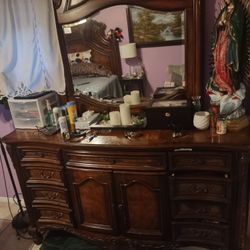 Room Cabinet With Mirror  