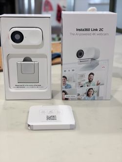 Insta360 Link 2C 4K AI Webcam – Like New