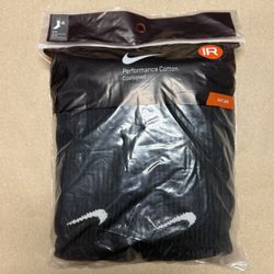 Nike Performance Cotton Cushioned Crew L Large 6 pack Men’s Socks Black NEW!