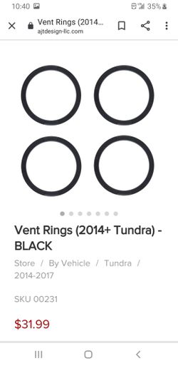 AJT Design Vent Rings (TOYOTA TUNDRA)