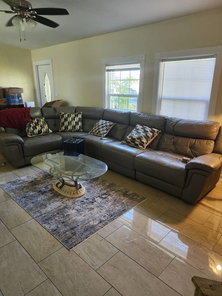 Grey Sectional Couch