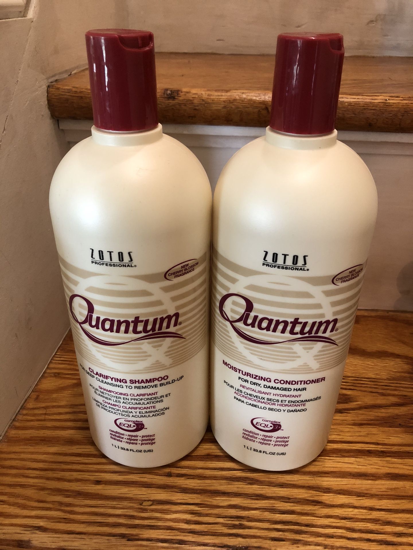 Zotos Quantum Clarifying Shampoo & Moisturizing Conditioner 33.8 OZ Each