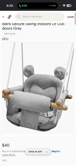 GFU Baby Canvas swing chair