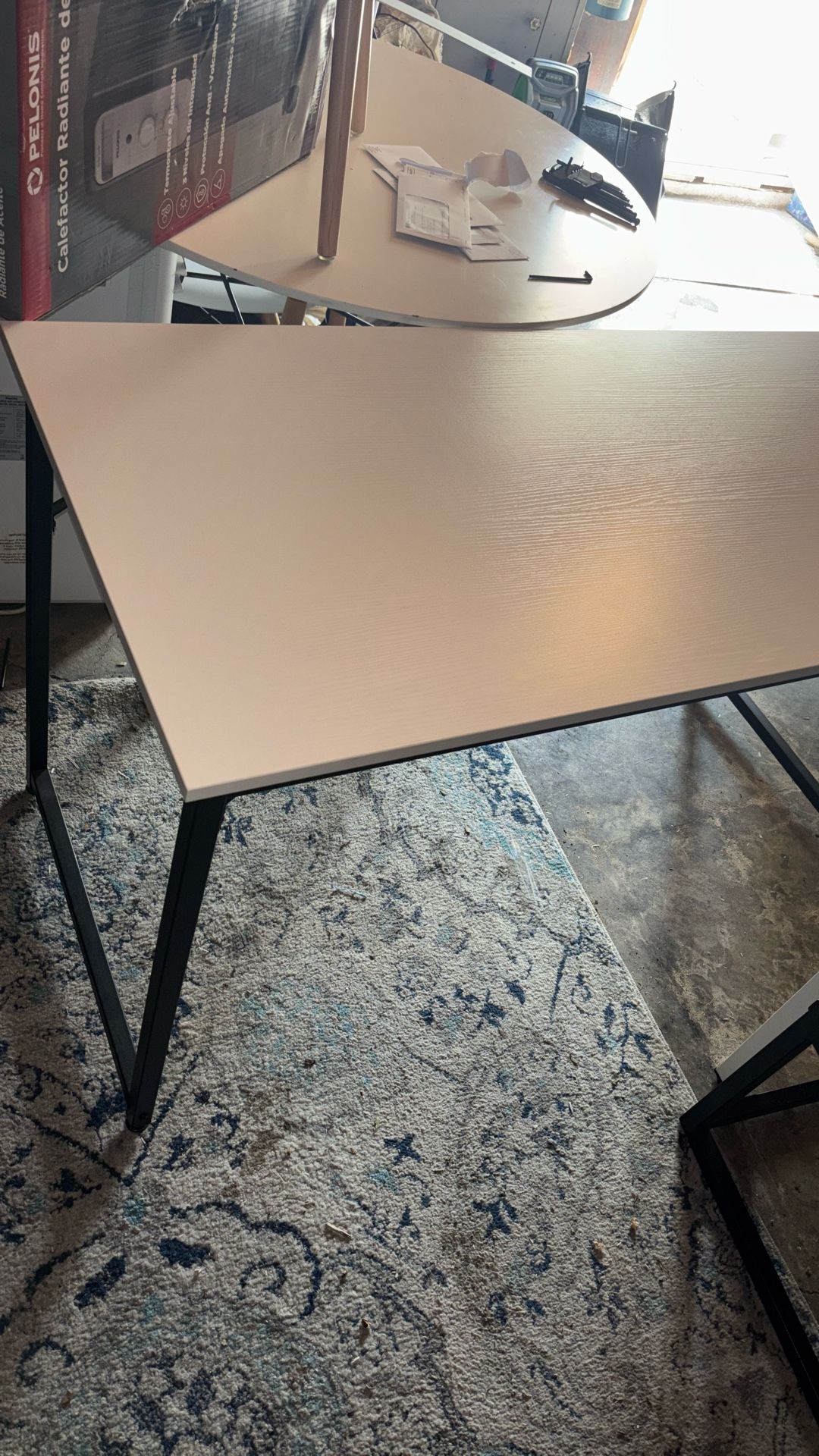 White Desk Like  New