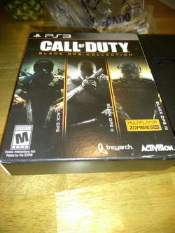 PS3 game: Black ops call of duty COD collection pack without BO2