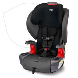 Britax Grow with You Harness SafeWash Booster Car Seat - Mod Black