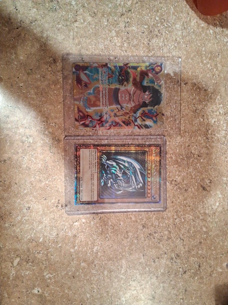 25th Ctr Anniv BEWD and 2025 Monkey D Luffy ULTRA RARE PSA 10 CONTENDERS One Piece And YuGiOh