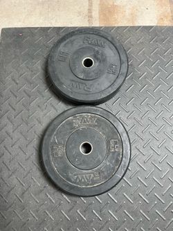 Olympic Bumper Weight Plates 55lb